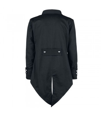 Men Tailcoat Victorian Gothic Trench Double Breast Long Coat